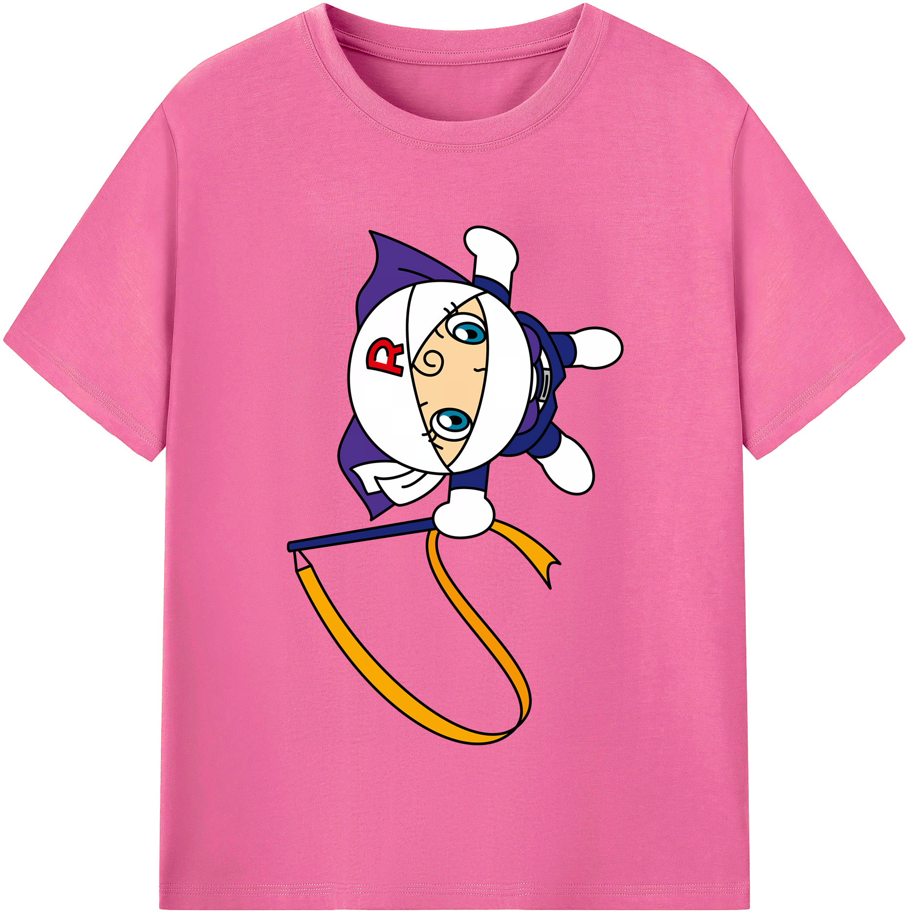 （画像用） アンパンマン Anpanman レディースカジュアルプリントTシャツ（綿100％）